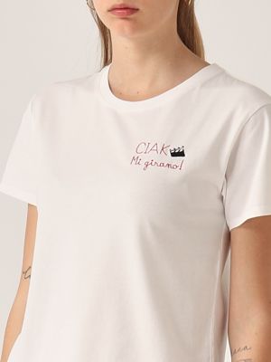 4. T-shirt donna in cotone Ciak Girano 01n