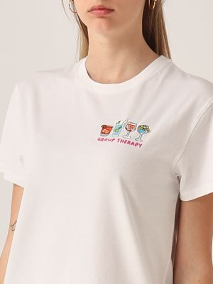 4. T-shirt donna in cotone Group Therapy 01n
