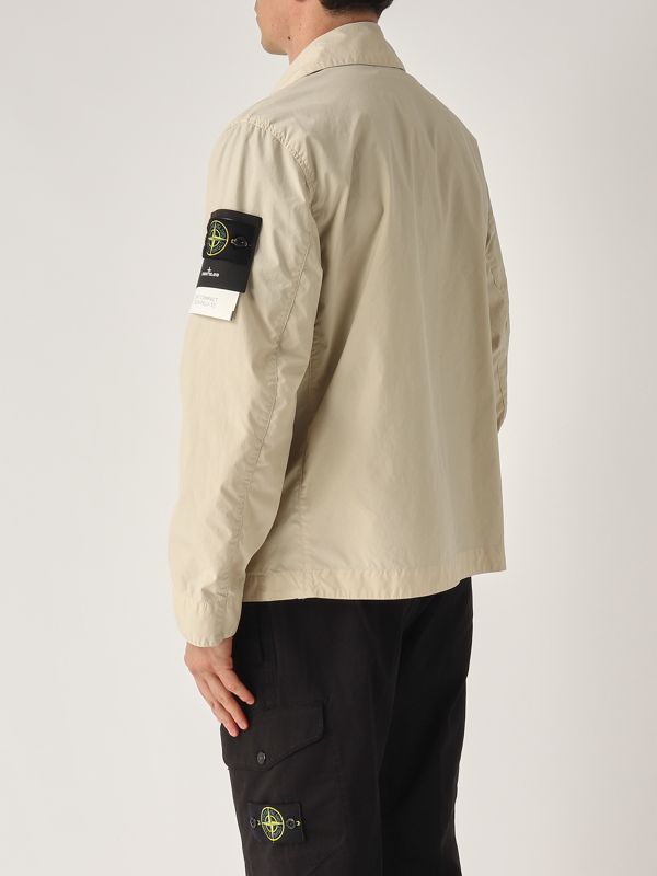 3. Chaqueta de hombre en tela de poliéster Beige Stone Island k1s154100025s0042