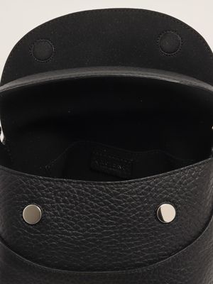 4. Women's Nana small soft leather bag Black