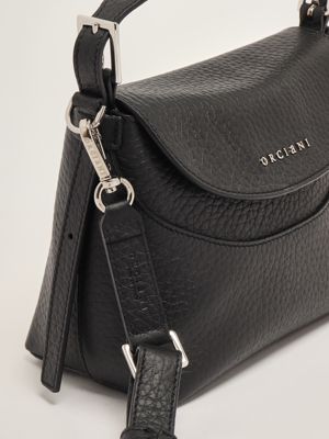 5. Women's Nana small soft leather bag Black