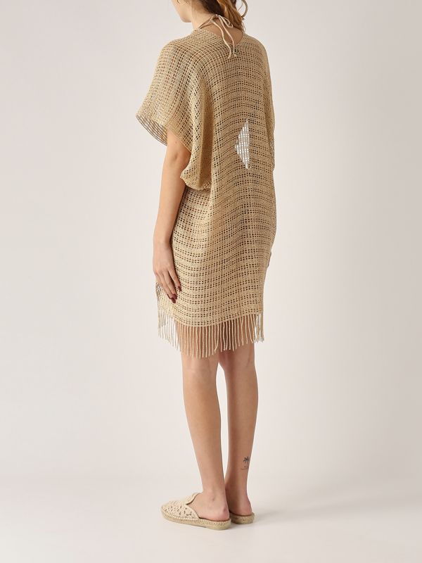 3. Women's lurex mesh caftan Ginger Twinset 251to5190