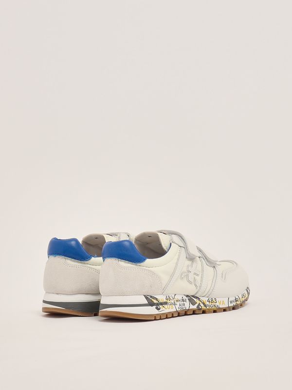 3. Sky leather baby sneakers White-Royal Premiata 18049357
