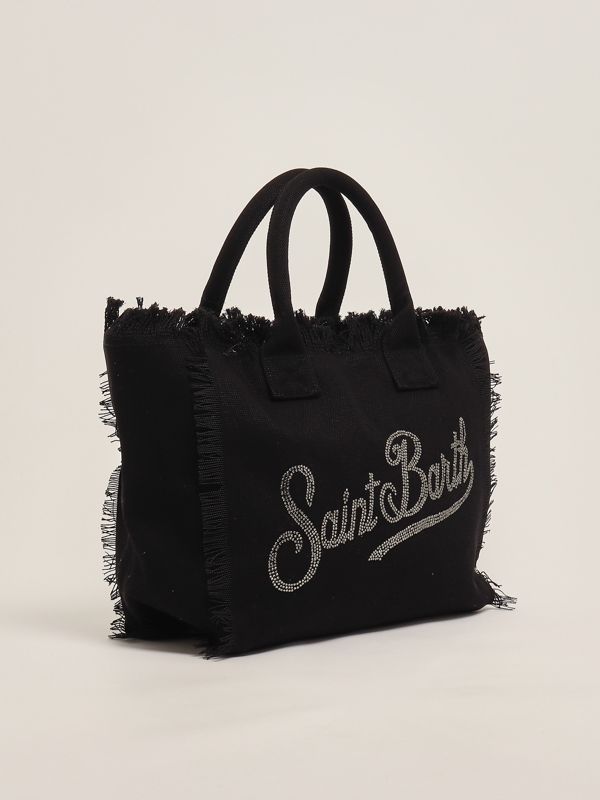 2. Women's cotton vanity bag Black MC2 Saint Barth vani001