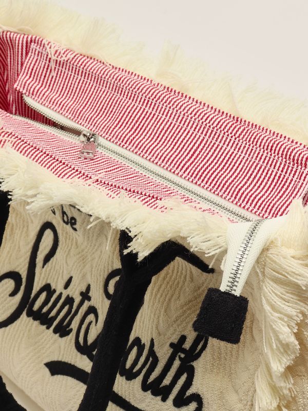4. Sac éponge Vanity pour femmes Ivoire MC2 Saint Barth vani007