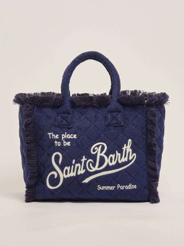 1. Sac éponge Vanity pour femmes Bleu MC2 Saint Barth vani007
