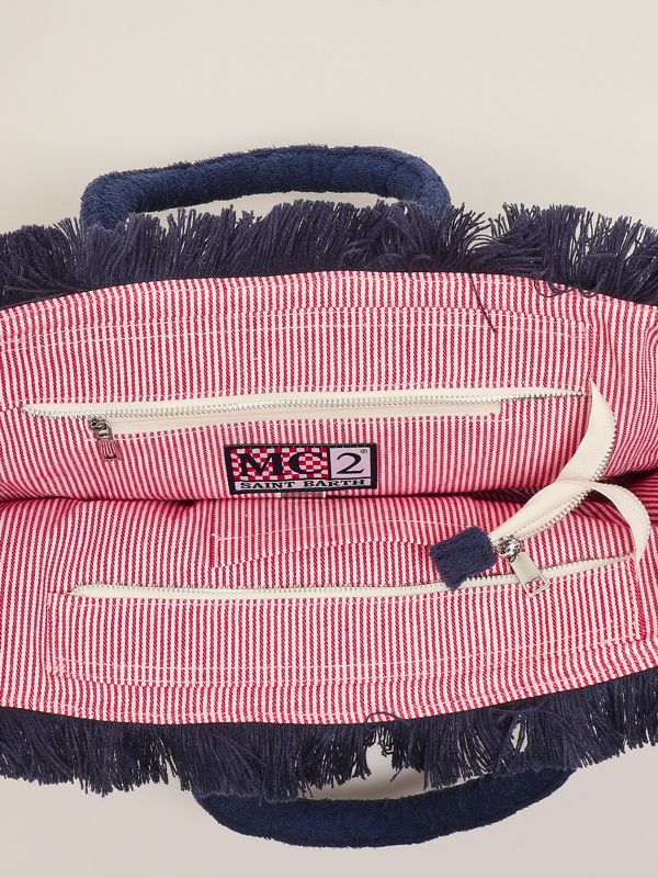 3. Sac éponge Vanity pour femmes Bleu MC2 Saint Barth vani007