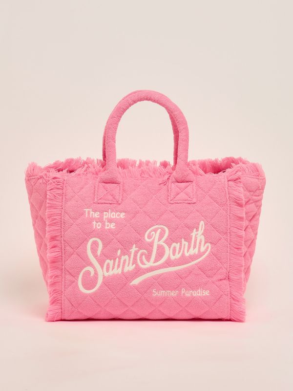 1. Sac éponge Vanity pour femmes Fuchsia MC2 Saint Barth vani007