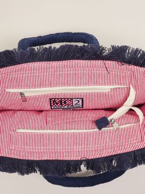 3. Sac éponge Vanity pour femmes Bleu