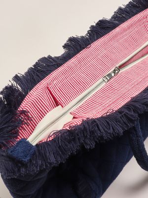 4. Sac éponge Vanity pour femmes Bleu