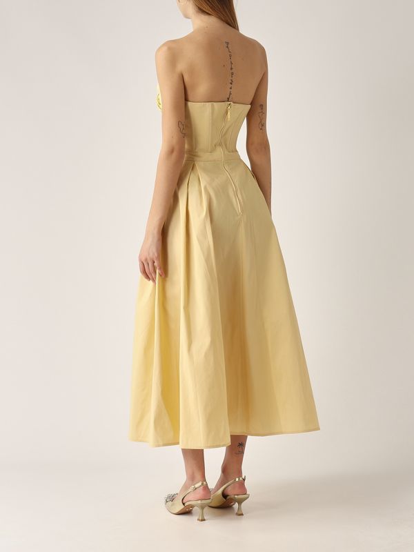 3. Women's cotton gabardine dress Lemonade Elisabetta Franchi ab77752e2