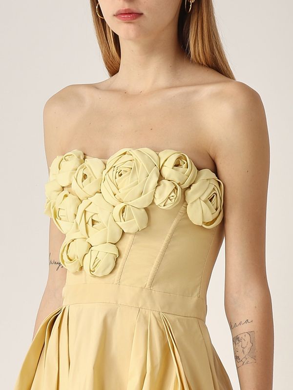 4. Women's cotton gabardine dress Lemonade Elisabetta Franchi ab77752e2