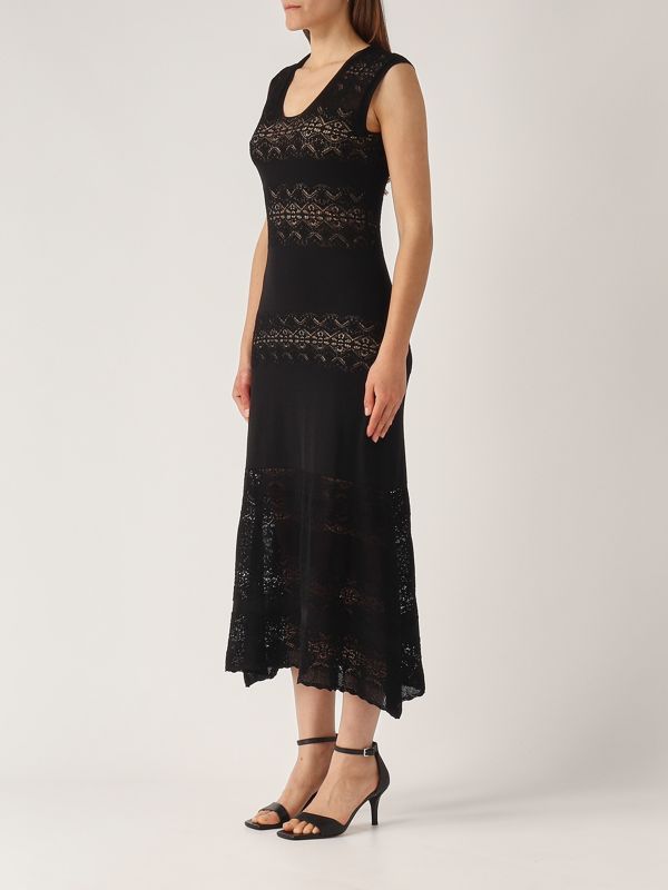 2. Women's knit dress Black Twinset 251tt3210