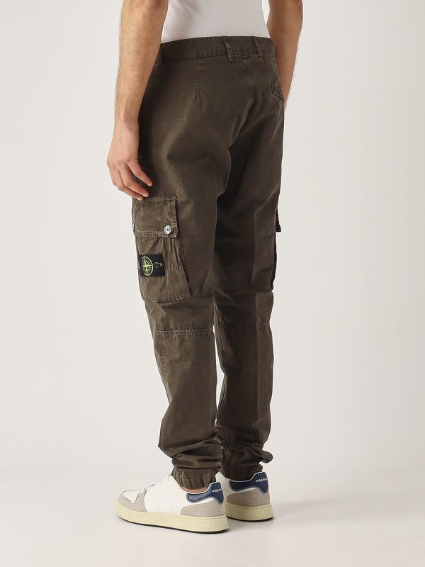 3. Pantalone uomo in cotone Militare Stone Island k1s153100303s00wa