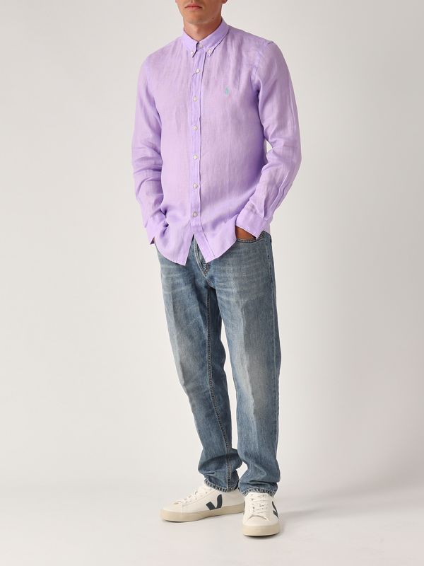 5. Slim fit linen shirt for men Wisteria Polo Ralph Lauren 710968915