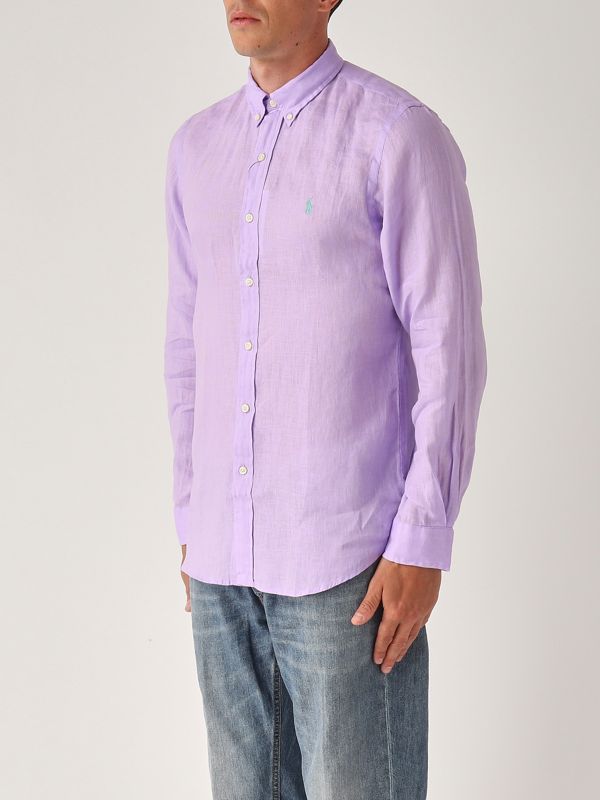 2. Slim fit linen shirt for men Wisteria Polo Ralph Lauren 710968915