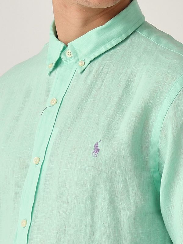 4. Slim fit linen shirt for men Tiffany Polo Ralph Lauren 710968915