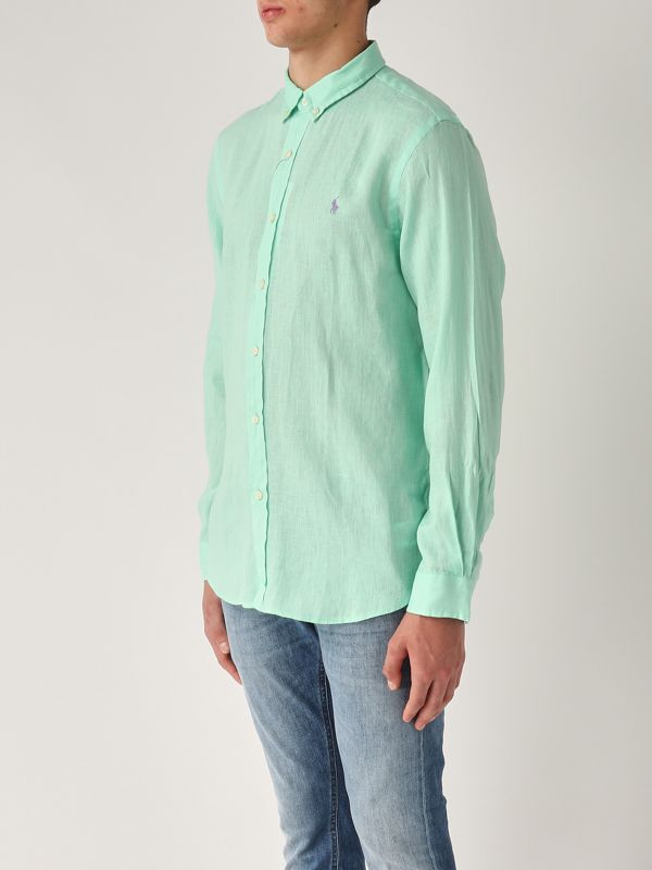 2. Slim fit linen shirt for men Tiffany Polo Ralph Lauren 710968915