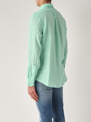 3. Slim fit linen shirt for men Tiffany