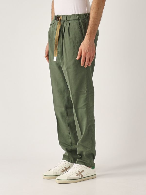2. Pantalón de hombre de algodón y lyocell Militar White sand 25su12180