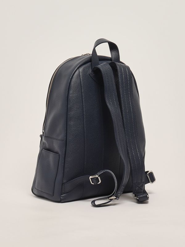 2. Zaino uomo in pelle Navy Orciani p00711mic