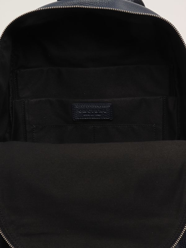 3. Zaino uomo in pelle Navy Orciani p00711mic
