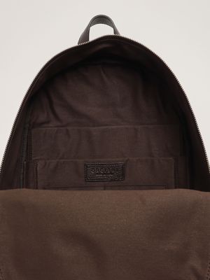 3. Zaino uomo in pelle Ebano