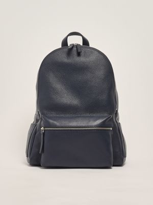 1. Zaino uomo in pelle Navy