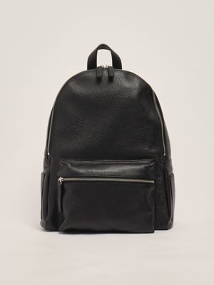 1. Zaino uomo in pelle Nero