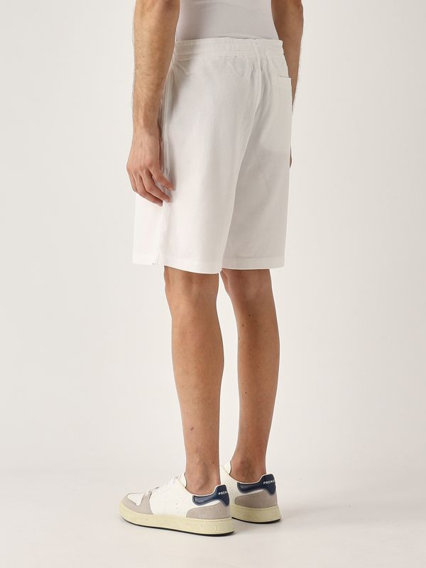 3. Pantaloncino uomo in spugna di cotone Bianco Polo Ralph Lauren 710704271