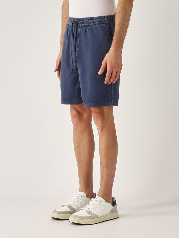2. Pantaloncino uomo in spugna di cotone Navy Polo Ralph Lauren 710704271