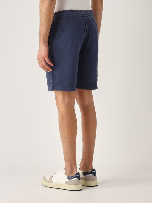 3. Pantaloncino uomo in spugna di cotone Navy Polo Ralph Lauren 710704271