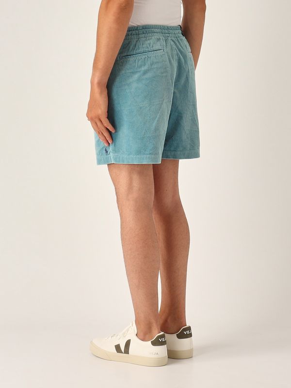 3. Prepster corduroy shorts for men Powder Blue Polo Ralph Lauren 710800214