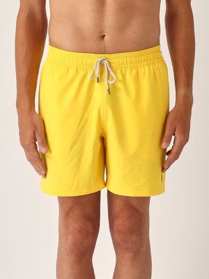 1. Bañador de hombre Traveler en nailon de ajuste clásico Amarillo