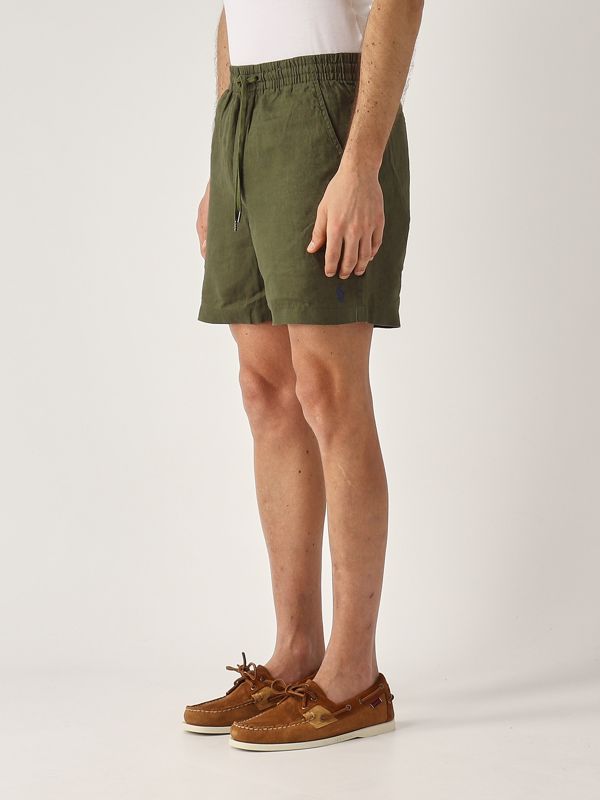 2. Pantalón corto de hombre Prepster de lino Militar Polo Ralph Lauren 710958586