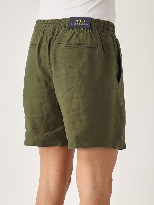 4. Pantalón corto de hombre Prepster de lino Militar Polo Ralph Lauren 710958586