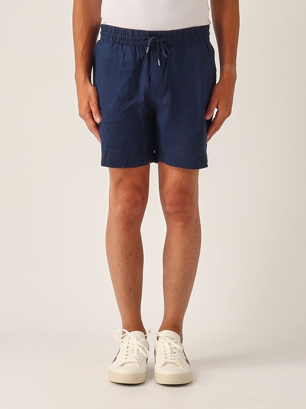 1. Pantalón corto de hombre Prepster de lino Azul marino Polo Ralph Lauren 710958586