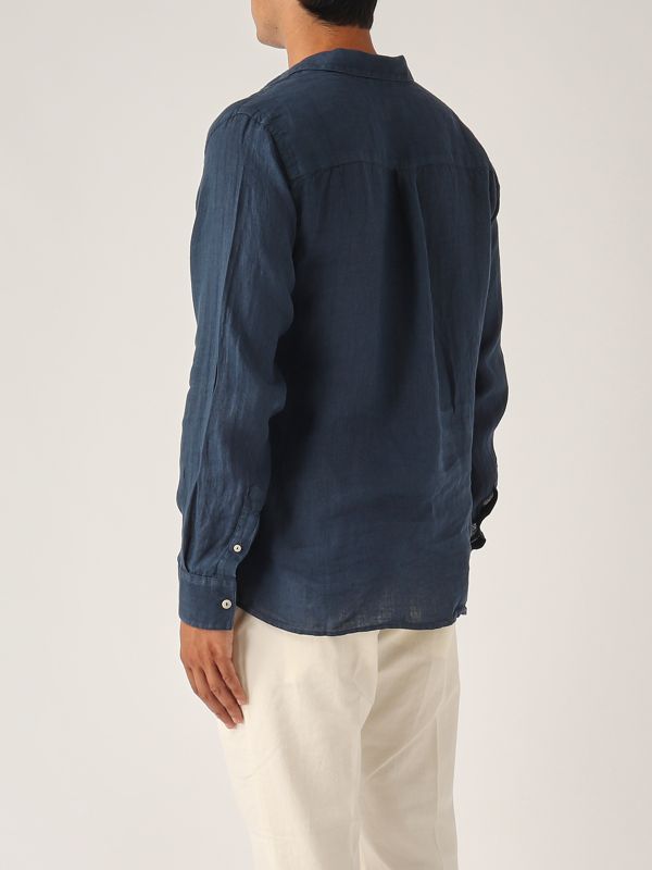 3. Camicia uomo Ventotene in lino Blumarine MC2 Saint Barth vnt0001