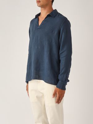 2. Camicia uomo Ventotene in lino Blumarine