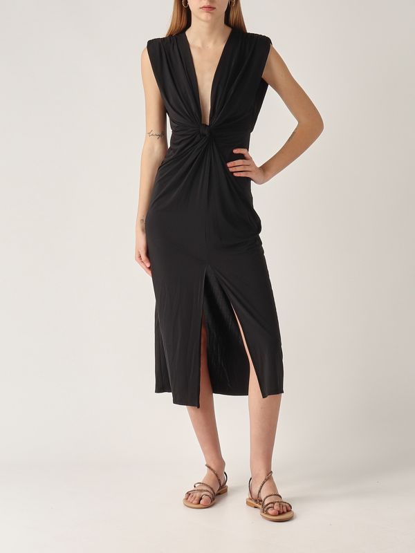 5. Abito donna in jersey stretch Black MC2 Saint Barth mrin001