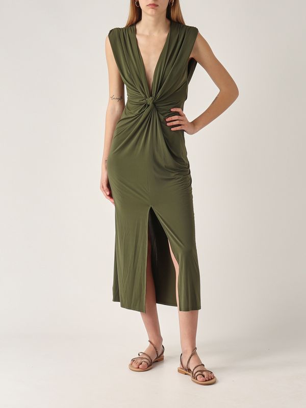 5. Abito donna in jersey stretch Militare MC2 Saint Barth mrin001