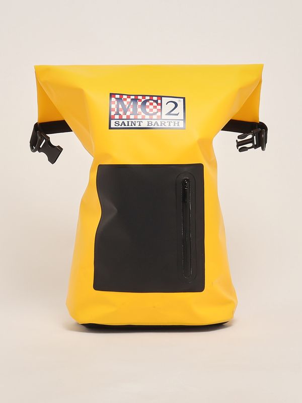 1. Mochila para hombre de PVC Amarillo MC2 Saint Barth baq0001