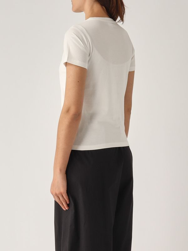 3. Women's cotton T-shirt White Pinko 100535a2g7