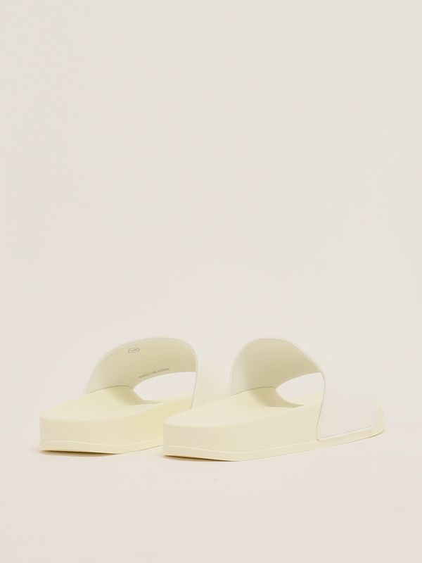 3. Women's rubber sandal White Pinko ss0093e027