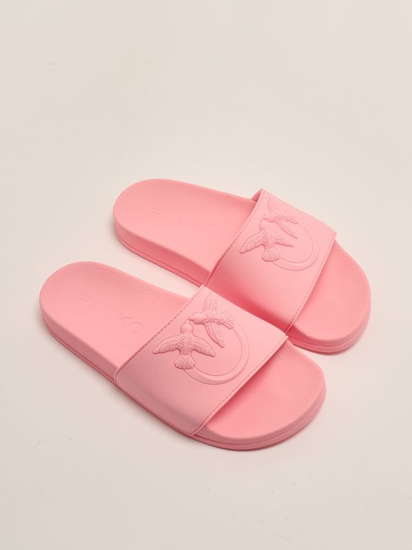 2. Women's rubber sandal Pink Pinko ss0093e027