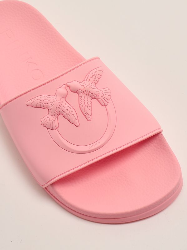 5. Women's rubber sandal Pink Pinko ss0093e027