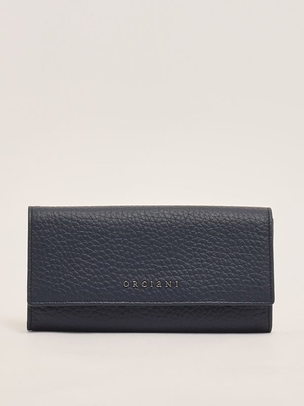 Portafoglio Pelle Invecchiata Blu | Fantini Pelletteria - Foto 6