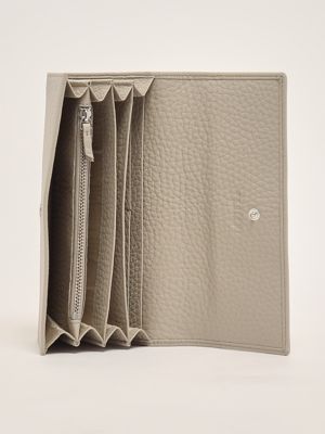 3. Portafoglio donna Soft in pelle Argilla
