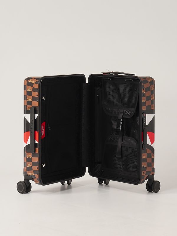 5. Maleta infantil con estampado Negro-Avellana Sprayground 910cl257nsz