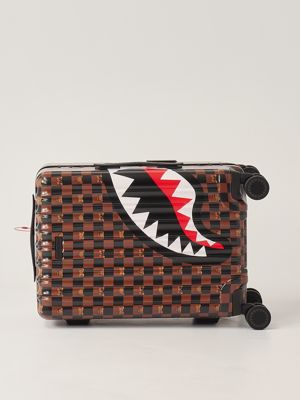 4. Maleta infantil con estampado Negro-Avellana